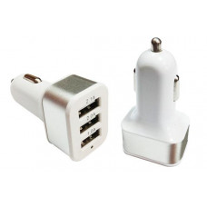 АЗУ USB 3 порта (1-2-2,1A) 12-24V