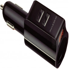 АЗУ USB порт 2 USB выхода + вольтметр Borofone dz32/Z3