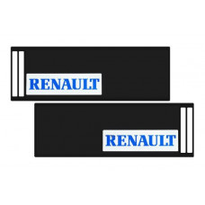Брызговик длинномер для п/п RENAULT с светоотражающей бел. основой из 2 частей (к-т) 35x240 Автоторг