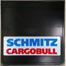 Брызговик для SCHMITZ Шмитц (к-т) 40x40 со светоотражающей белой основой синяя надпись