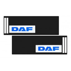 Брызговик длинномер для п/п DAF со светоотражающей бел. основой из 2 частей (к-т) 35x240