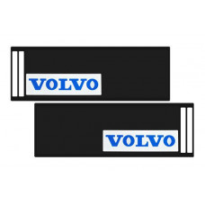 Брызговик длинномер для п/п VOLVO со светоотражающей бел. основой из 2 частей (к-т) 35x240