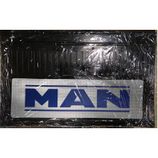 Брызговик для MAN (к-т) 36x59 с светоотражающей бел. основой зад.ось