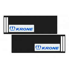 Брызговик длинномер для п/п KRONE с светоотражающей бел. основой из 2 частей (к-т) 35x240