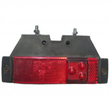 Фонарь габаритный LED 24 v с кронштейном красный MarsTech