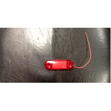 Указатель габаритов (фонарь габаритный) 3LED mini красный NEON LED 24 L=80 мм КуньЛунь