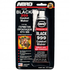 Герметик прокладок высокотемпературный ABRO черный 999 85 гр.
