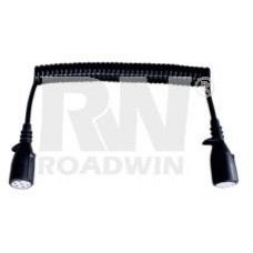 кабель электрический спиральный 7/7 полюсов разъем S-типа (1 папа) Roadwin