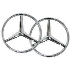 Эмблема на колпак колеса, пластиковая к/т 2шт. Mercedes