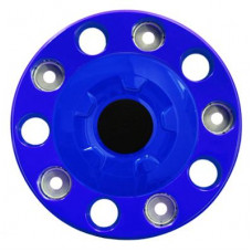 Колпак колеса передний ступичный пластик синий Дакар R22.5
