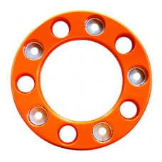 Колпак колеса передний ступичный (ободок) пластик оранжевый Дакар R22.5