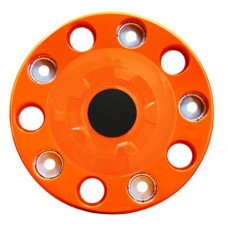 Колпак колеса передний ступичный пластик оранжевый Дакар R22.5