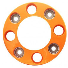Колпак колеса передний ступичный (ободок) пластик оранжевый Дакар R19,5