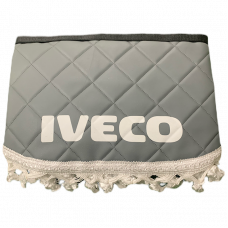 Ламбрекен ЭКОКОЖА для IVECO серый