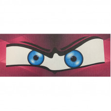 Шторы DK лобового стекла Глаза красный принт DK