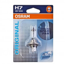 Лампа 12v H7 55w  OSRAM в блистере