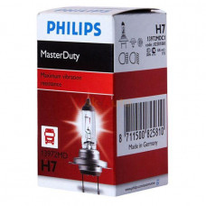 Лампа 24v H7 70W PX26d Master Duty Blue Vision Philips 13972