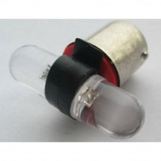 Лампа Диод 24V BA15s Т-образный в габарит с цоколем А24 -2х5W красный/белый