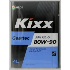Масло транс. 80W-90 KIXX GEARTEC API GL-5 (4л.)