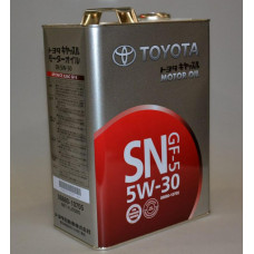 Масло мотор. 5w30 TOYOTA motor oil SN (GF-5) 4л