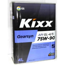 Масло транс. 75w90 KIXX Gearsyn GL-4/5  (4л)
