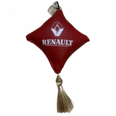 Вымпел Подушечка кож.зам с логотипом для Renault RVI Красный