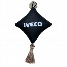 Вымпел Подушечка кож.зам с логотипом для IVECO Черный
