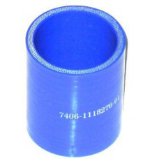 Патрубок силикон d=50 L=72 синий