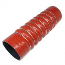 Патрубок интеркулера силиконовый, красный D90x290мм для MAN Sampa