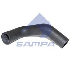 Патрубок радиатора для DAF95 60x60x530 нижний Sampa