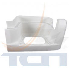 Корпус подножки для DAF CF95 белый пластик прав ТСП