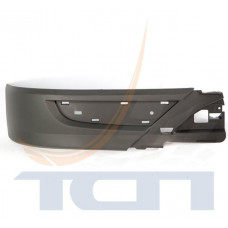 Угол бампера для Mercedes MB Actros MP3 черный пластик прав (низкий 195 mm) TangDe