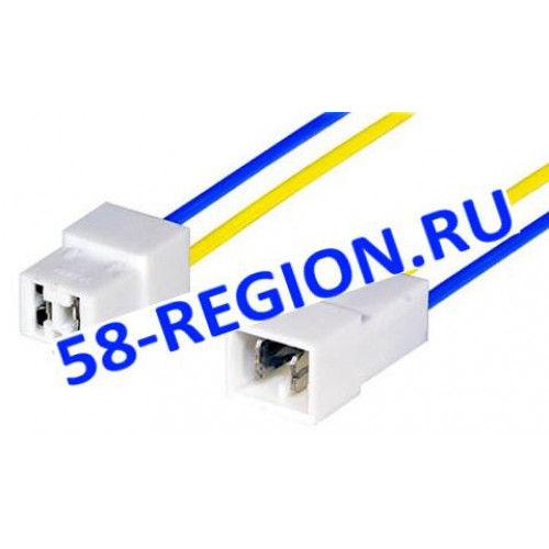 Разъем 2-x контактный (мама+папа) с кабелем 0,75