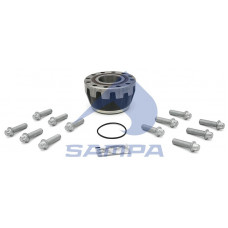 Ступица для SAF SKRB9022 (блок подшипников) с болтами Sampa